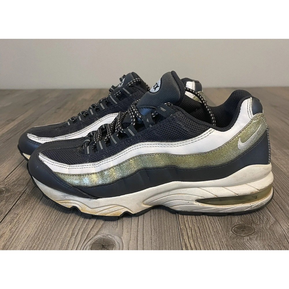 Nike Air Max 95 Anthracite Women's Shoes Size 8.5 Black White 336620-005